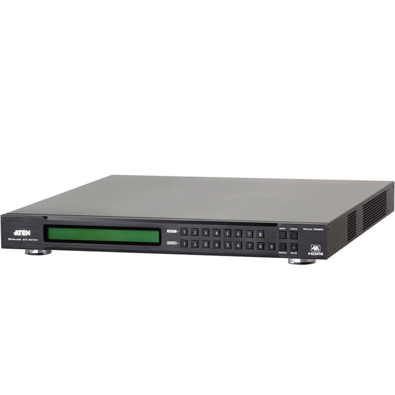 ATEN VM6809H 8 x 9 4K HDMI Matrix Switch with Scaler – ATENVM6809H