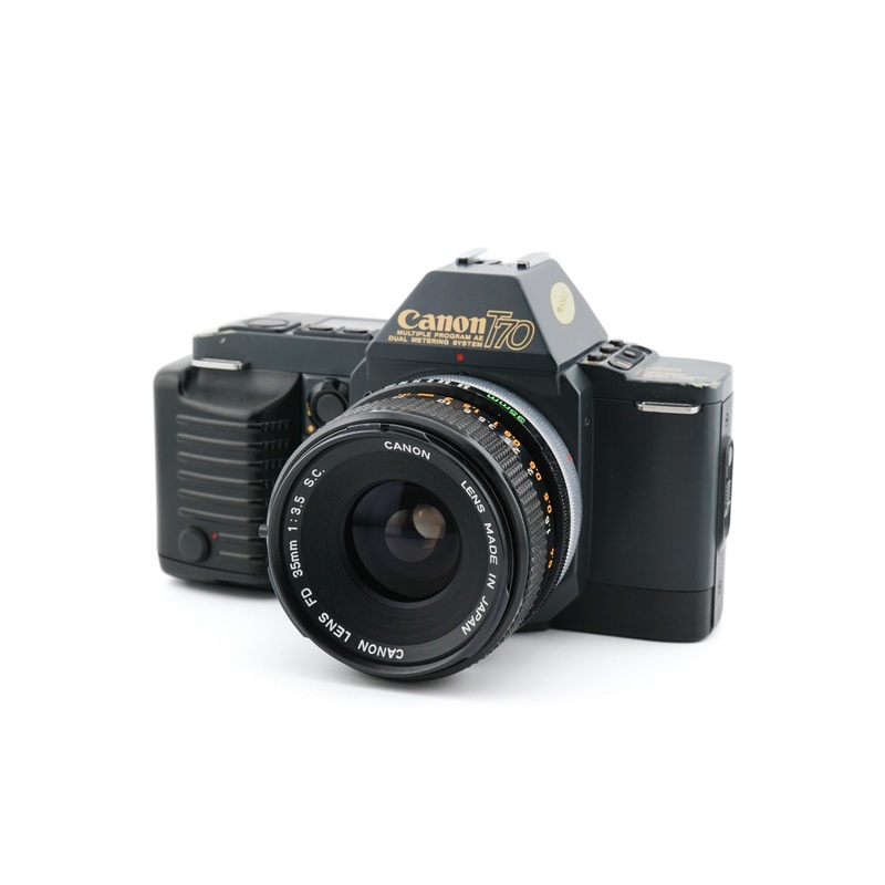 Canon T70 + 35mm f3.5 SC  EXCELLENT