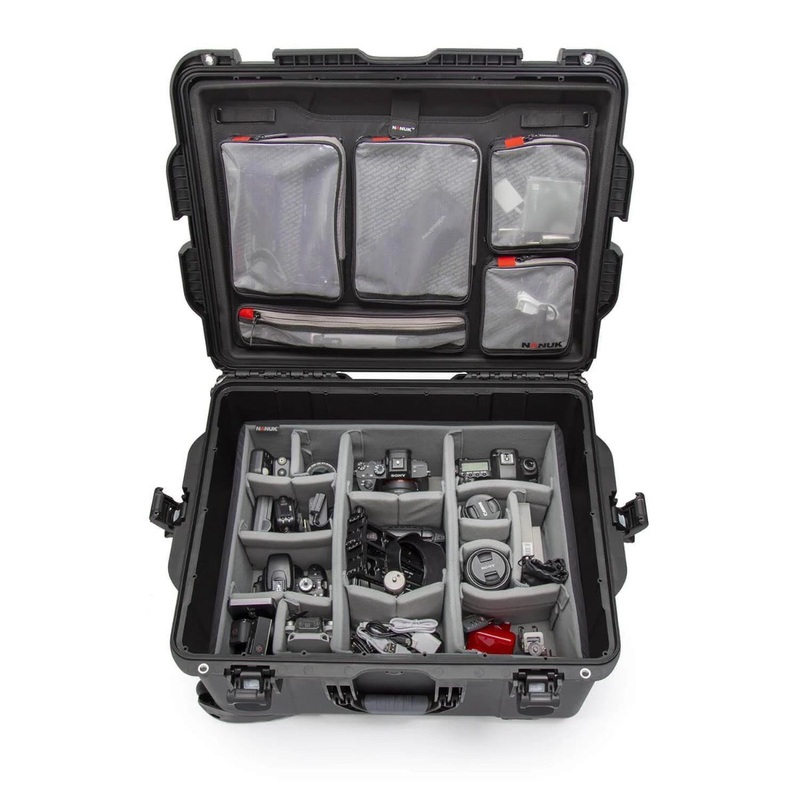 NANUK 960 PRO PHOTO KIT Protective Case w/Lid Organiser & Padded Dividers – NAN-960S-060BK-0A0 BLACK