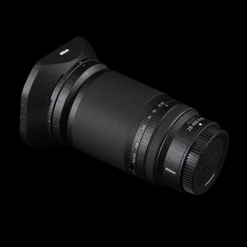 NIKON Z 28-400mm F4-8 VR Lens Skin Brushed Black