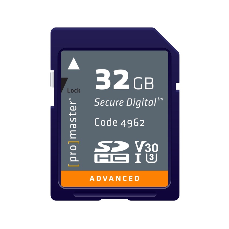 PRO Advanced SDHC 32GB UHS-I V30 (4962)