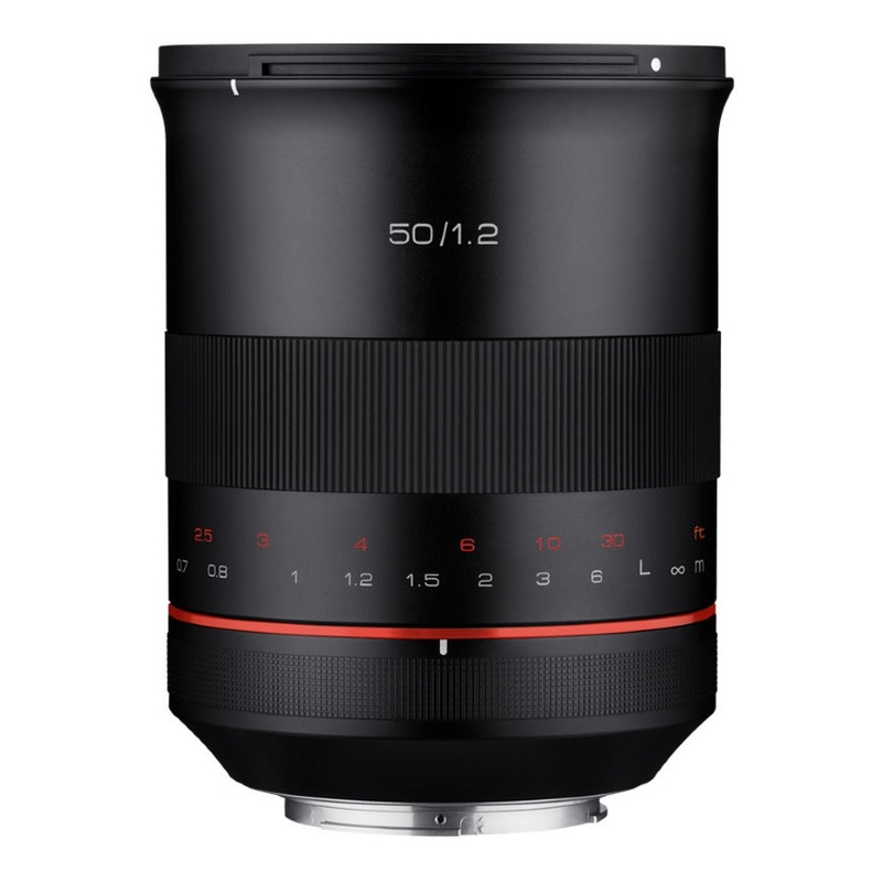 Samyang XP 50mm F1.2 Lens for Canon EF Full-Frame and APS-C format DSLR cameras