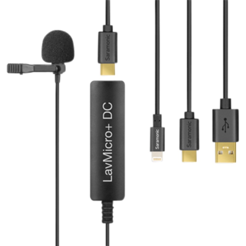 SARAMONIC LAVMICRO+ DC LAVALIER MIC