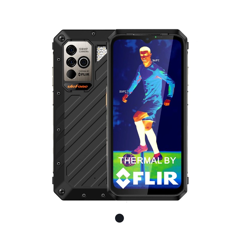 Ulefone Power Armor 18T Ultra 5G Rugged Phone Thermal Imaging Camera 12GB+512GB Black