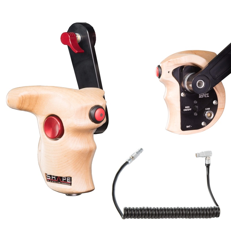 Bras avec poigne en bois  Stop & Start pour camra Arri D1STRED
