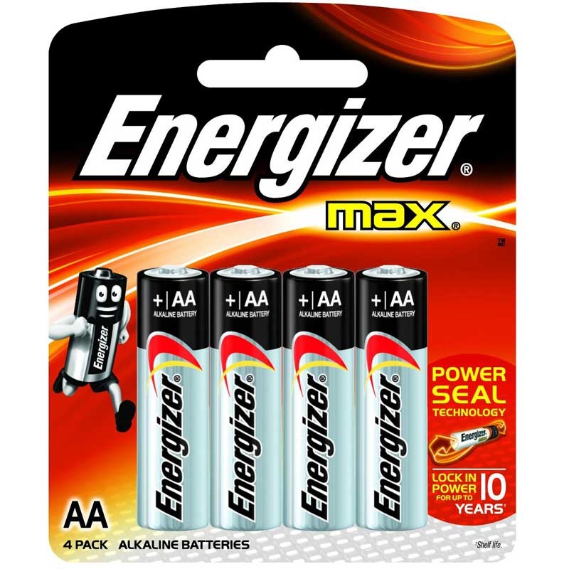 Energizer Max AA 4 Pack