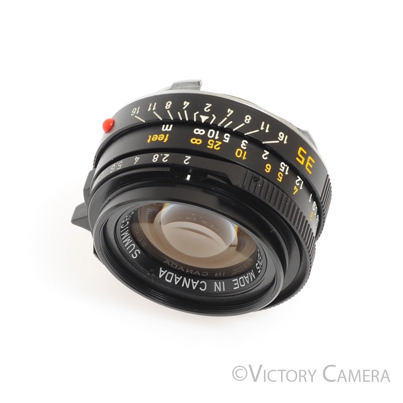 Leica Summicron-M 35mm f2 V4 “KING OF BOKEH” Wide Angle Lens -Clean-