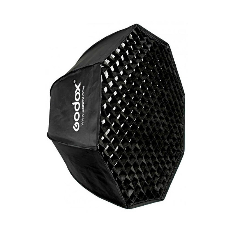 Octabox Godox para Montura Tipo Bowens 120cm con Grid