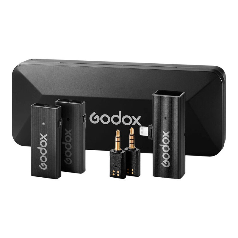 Sistema Micrfono Inalmbrico Dual MoveLink Mini LT Negro Lightning