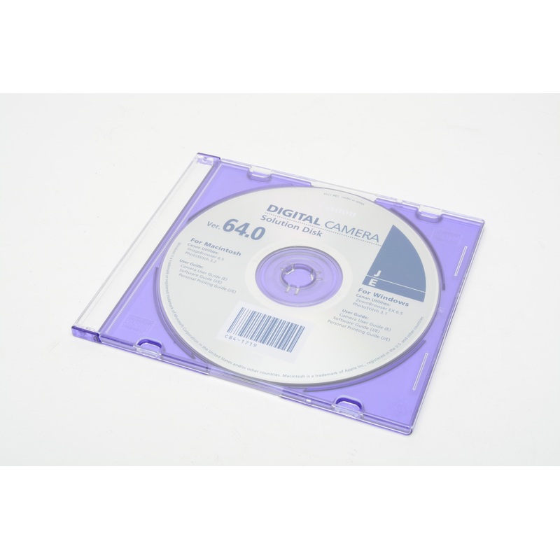 Canon Digital Camera Solution Disk ver. 64