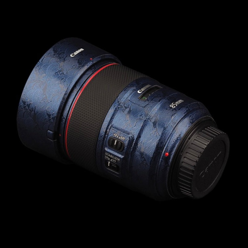 CANON EF 85mm F1.4L IS USM Lens Skin Brushed Black