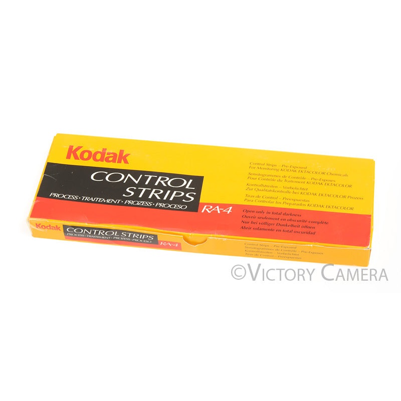 Kodak RA-4 Ektacolor RA Processing Control Strips, 3.5×12″ ~30 Strips [EXC]