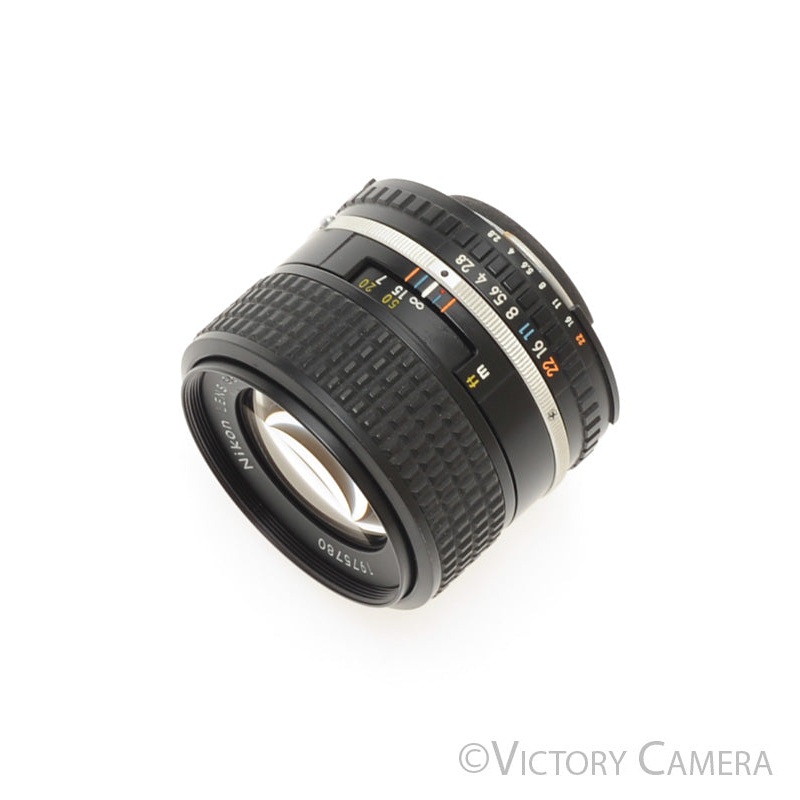 Nikon Series E 100mm f2.8 AI-S Telephoto Portrait Prime Lens  [EXC+]