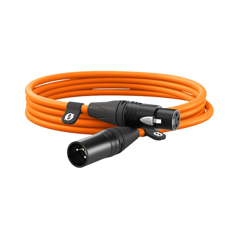 Rode XLR Male to XLR Female Cable (Orange, 3m)