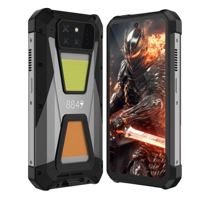 Unihertz Tank 3S Night Vision Projector Rugged Phone Dual SIM 16GB+512GB Black