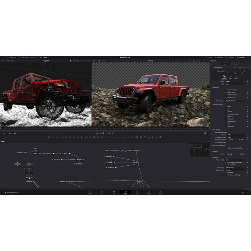 Blackmagic – Fusion Studio  Logiciel de compositing et deffets visuels