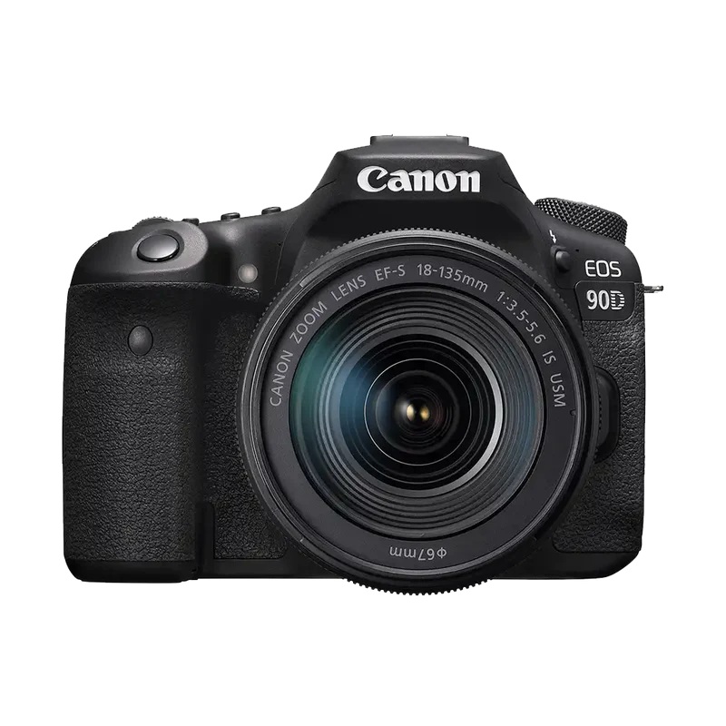 Canon EOS 90D DSLR Camera with 18-135mm f/3.5-5.6 IS USM Lens