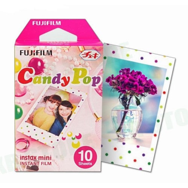 Fujifilm Instax Mini Film – Candy pop (10 shots)