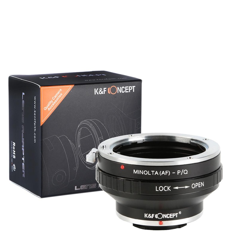 K&F Concept Minolta A / Sony A Lenses to Pentax Q Camera Mount Adapter