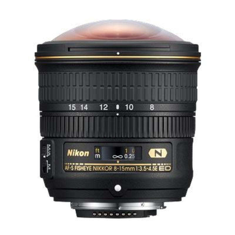 Nikon 8-15mm f3.5-4.5 E ED AF-S Fisheye Nikkor Lens