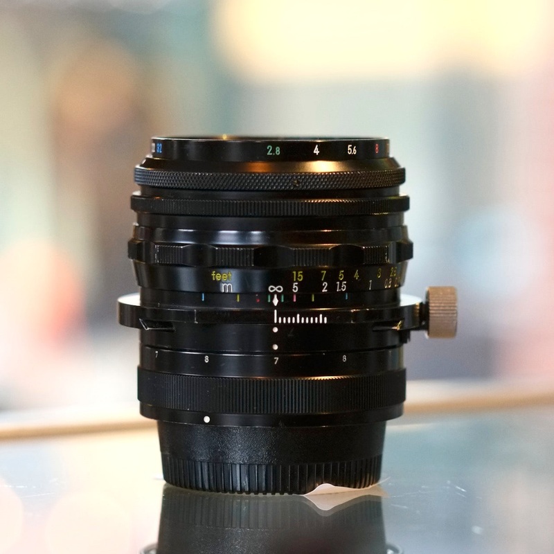 Nippon Kogaku 35mm f2.8 PC-Nikkor (pre-AI)