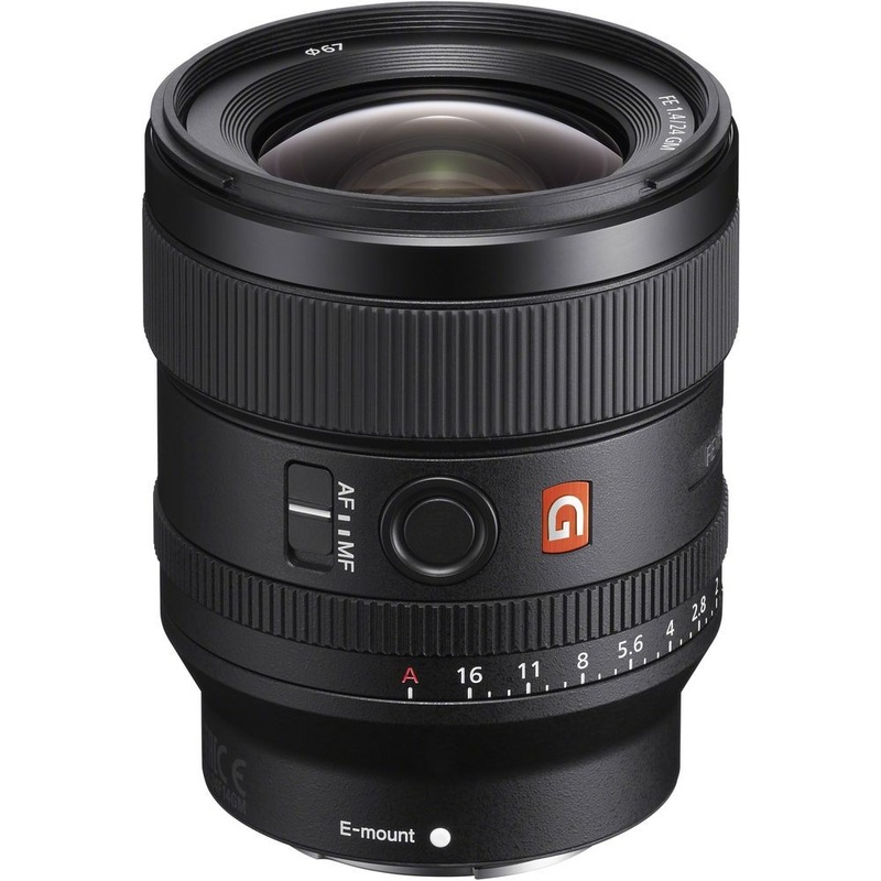 Sony FE 24mm f/1.4 GM Lens (SEL24F14GM) Black