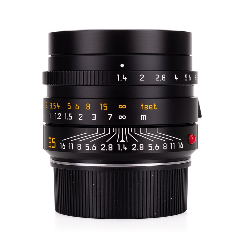 Used Leica Summilux-M 35mm f/1.4 ASPH FLE (11663), black