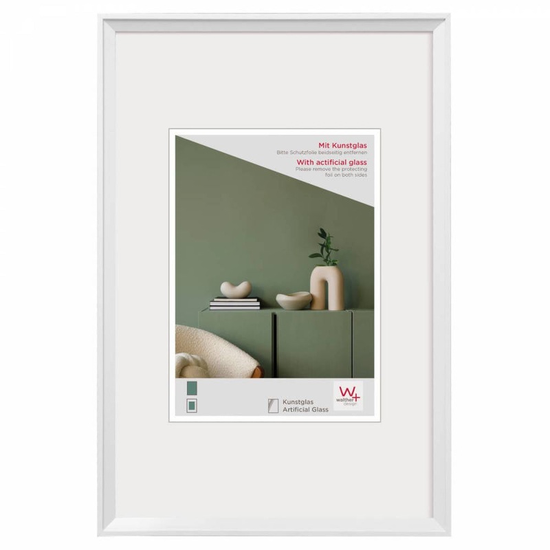 Walther Desire Photo Frame White 6×4 Inch (Insert 3.93×2.75 Inch)