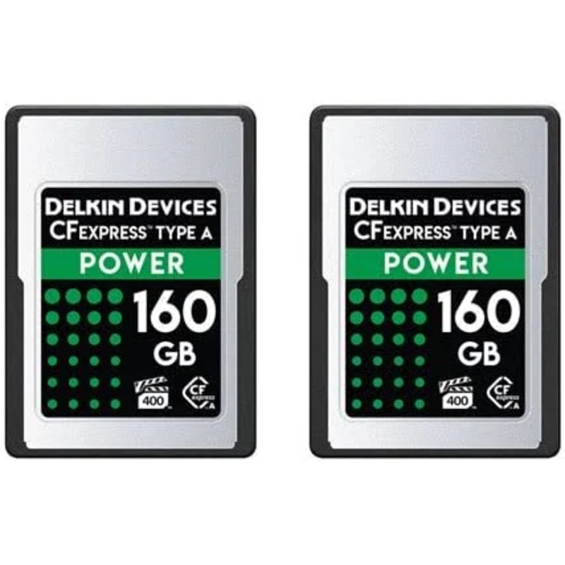 Delkin CF Express POWER 160GB Type A Twin Pack
