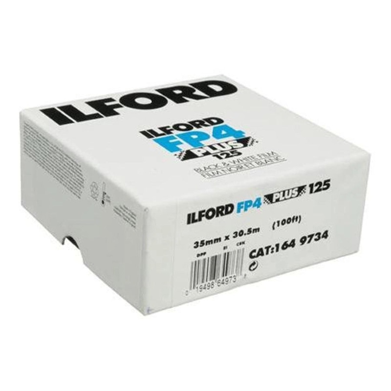 Ilford FP4 + 35mm Black & White Camera Film 100Ft Bulk Roll