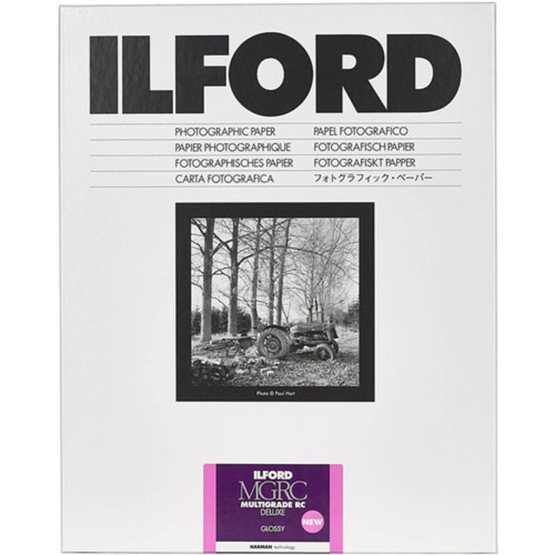 Ilford Glossy 50.8 x 61 (cm) – 50 Pack Multigrade V RC Deluxe Photographic Paper