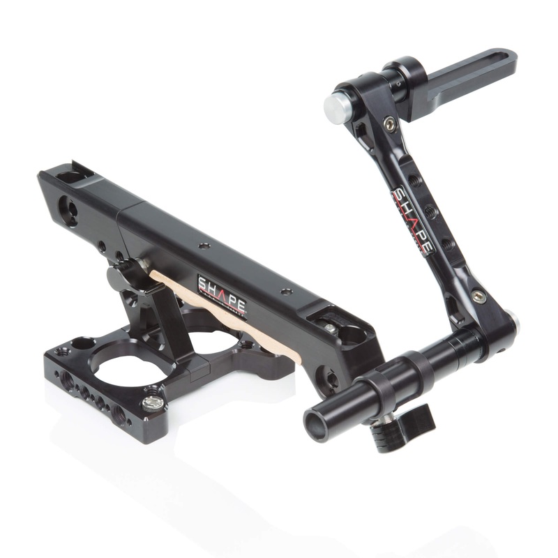 Plaque suprieure et bras EVF avec push-button pour RED DSMC2