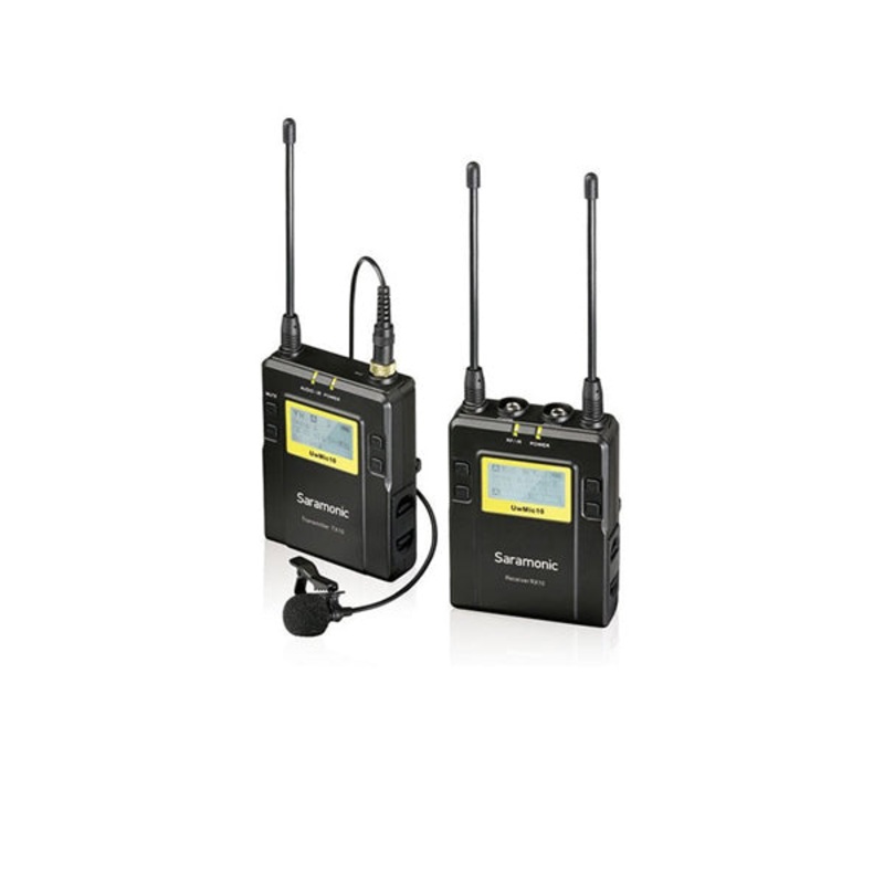 Saramonic UwMic9 Camera-Mount Wireless Omni Lavalier Microphone System Saramonic UwMic9 Camera-Mount Wireless Omni Lavalier Microphone System