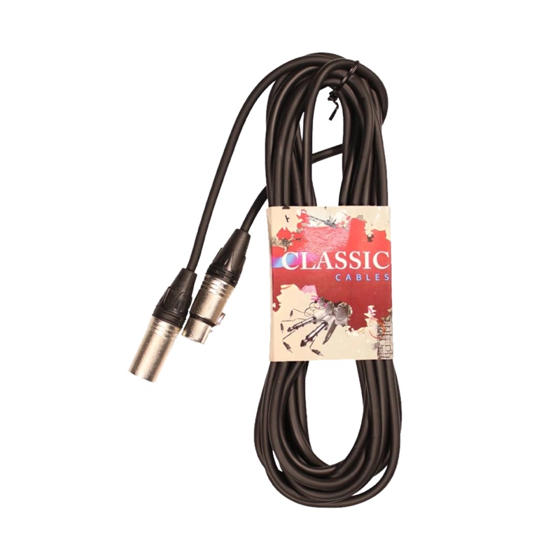 Classic Cables XLR-XLR Microphone Cable – 3 Meter