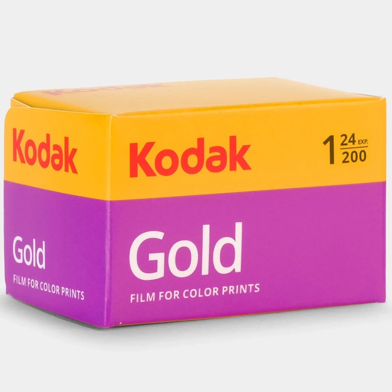 Kodak GOLD 200 Color 35mm 24EXP – Single Roll (Boxed)