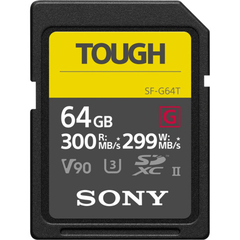 Memoria SDXC Tough – 64GB V90