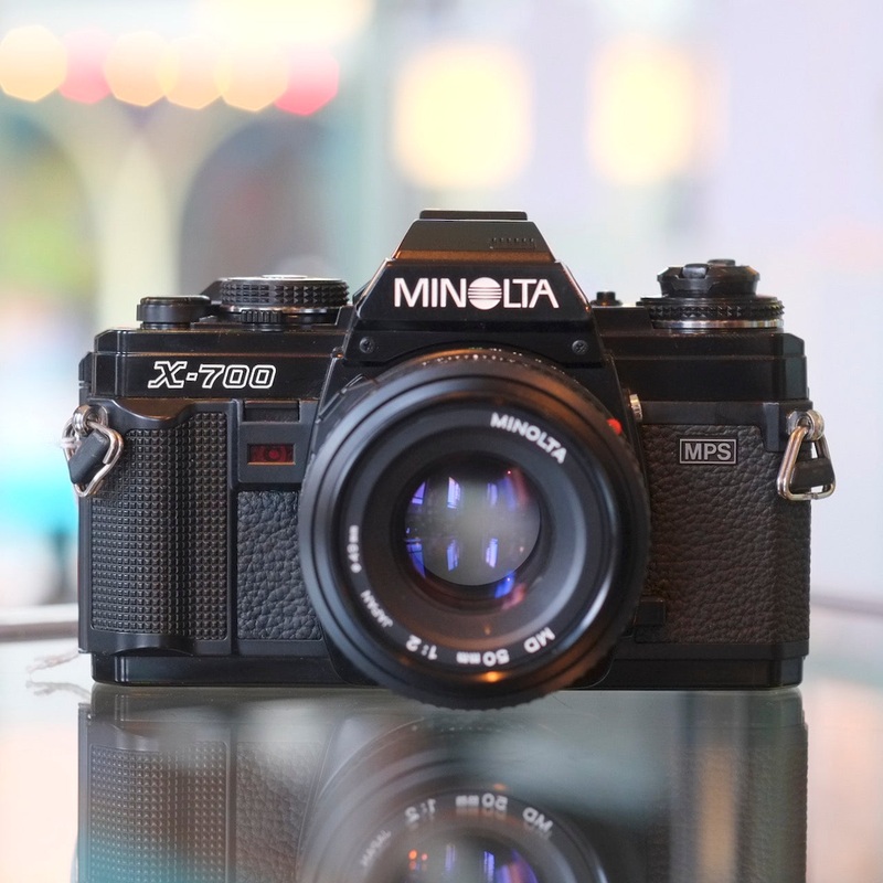 Minolta X-700 with Minolta MD 50mm f2