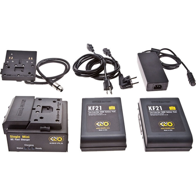 KINO FLO SYS-BK12 Flo Block/KF21 Single Battery System, 140Whr, 28.8V (2 x Battery) – SYS-BK12