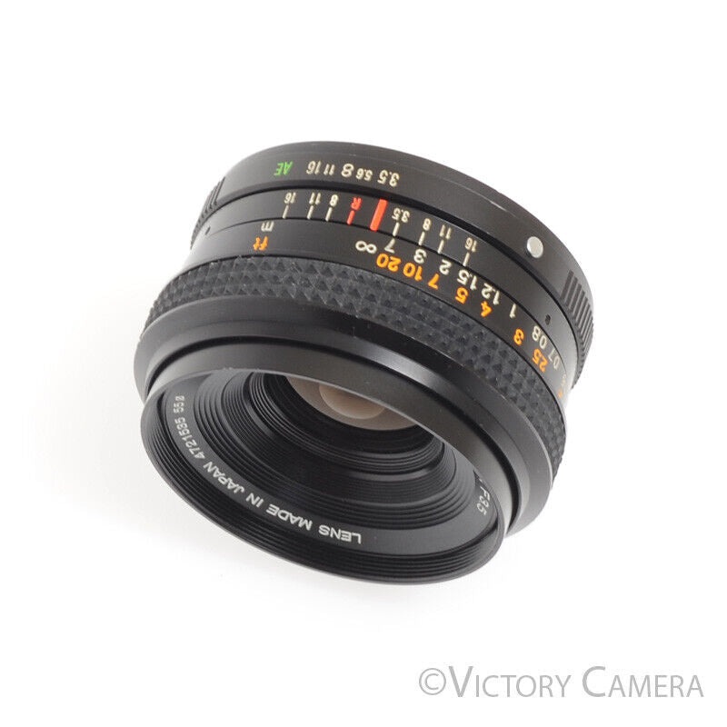 Konica Hexar AR 28mm f3.5 Manual Focus Wide Angle Prime Lens  [EXC+]
